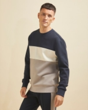 Dunnes Stores  Smart Pique Crew Neck Sweat