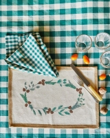 Dunnes Stores  Carolyn Donnelly Eclectic Gingham Tablecloth