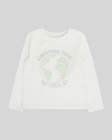 Dunnes Stores  Print Long Sleeve Top (2-10 years)