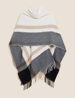Marks and Spencer M&s Collection Colour Block Poncho