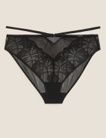 Marks and Spencer Autograph Calvi Embroidery High Leg Knickers