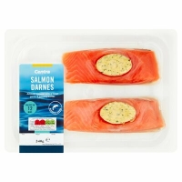 Centra  CENTRA SALMON WITH GARLIC BUTTER 240G