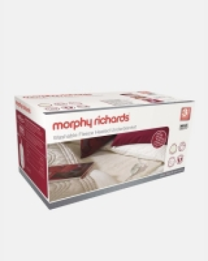 Morphy Richards King Size Fleece Heated Blanket