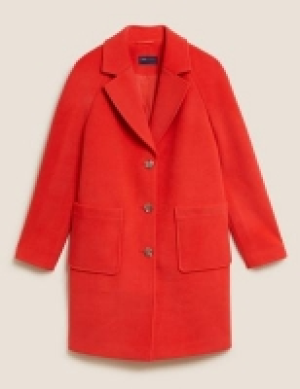 M&s Collection Single Breasted Coat