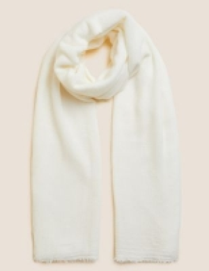 M&s Collection Wool Blend Scarf