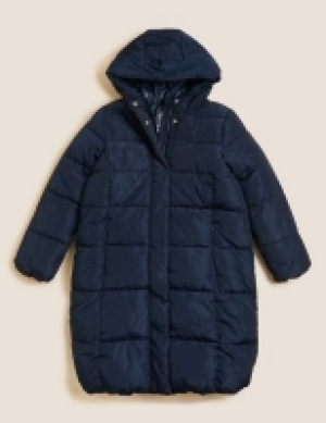 M&s Collection Stormwear Longline Padded Coat (6-16 Yrs)