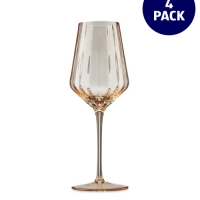 Aldi  Amber Wine Cocktail Glasses