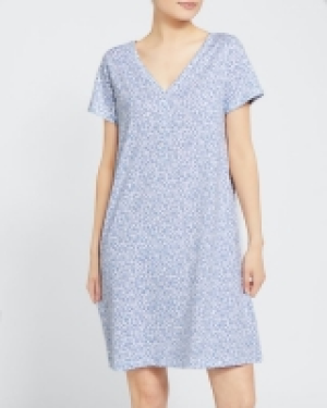 V-Neck Cotton Button Nightdress 4.00 €