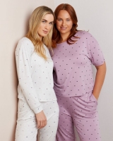 Dunnes Stores  Short-Sleeved Pyjama Top