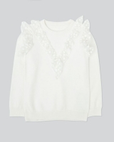 Dunnes Stores  Organza Frill Knit (3-10 years)