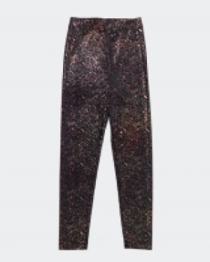 Dunnes Stores  Velour Foil Leggings (3-10 years)