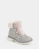Dunnes Stores  All Over Print Hiker Boot (Size 6 Infant-2)