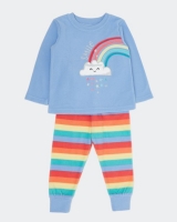 Dunnes Stores  Baby Girls Fleece Pyjamas (6 months - 4 years)