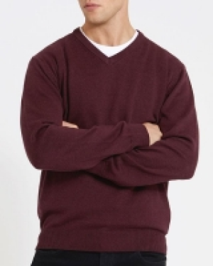 Regular Fit Cotton V-Neck Jumper 10.00 €