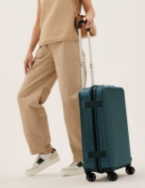 M&s Collection Heritage 8 Wheel Hard Shell Cabin Suitcase