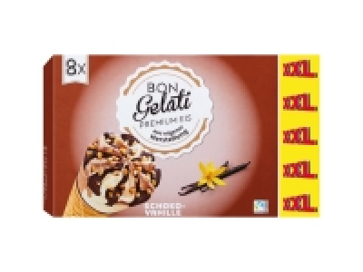 Chocolate < Hazelnut Ice Cream Cones XXL 1.59 €