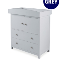 Aldi  Grey Baby Changing Table