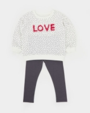 Dunnes Stores  3D Love Slogan Set (0 months-4 years)