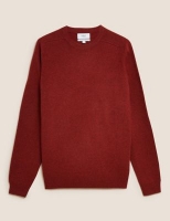 Marks and Spencer M&s Collection Pure Extra Fine Lambswool Crew Neck Jumper