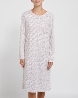 Dunnes Stores  Long-Sleeved Pointelle Nightdress