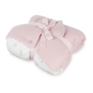 Pink Ditsy Carry Cot Baby Wrap
