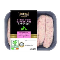 Centra  INSPIRED BY CENTRA PORK CUMBERLAND SAUSAGES 380G