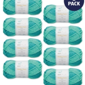 Aldi  So Crafty Forest Rainbow Yarn 8 Pack