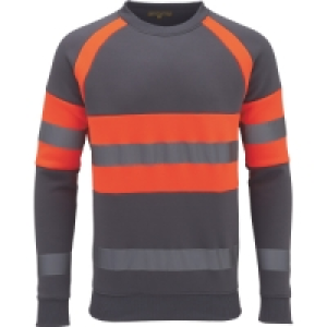 Aldi  Workwear Hi-Vis Sweatshirt