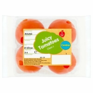 Centra  CENTRA ROUND TOMATO TRAY 6PCE