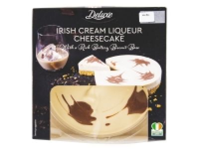 Irish Cream Liqueur Cheesecake
