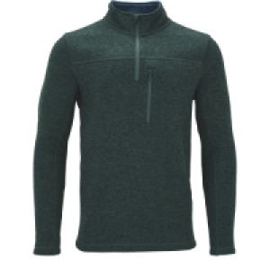 Aldi  Green Quarter Zip Fleece