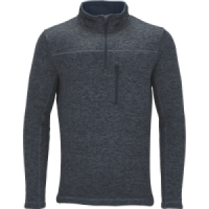 Aldi  Grey Quarter Zip Fleece