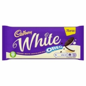 Centra  CADBURY OREO WHITE BAR 120G