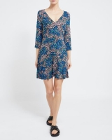 Dunnes Stores  V-Neck Floral Mini Dress