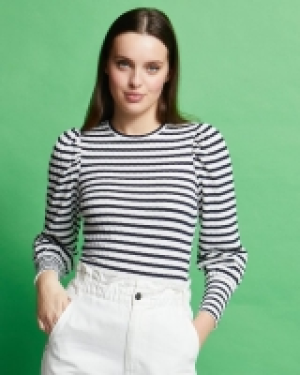 Dunnes Stores  Savida Textured Stripe Top