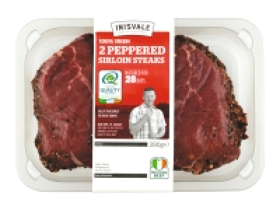 Irish Peppered Sirloin Steaks 5.69 €