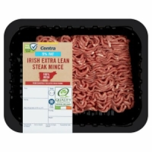 CENTRA FRESH IRISH EXTRA LEAN STEAK MINCE 330G