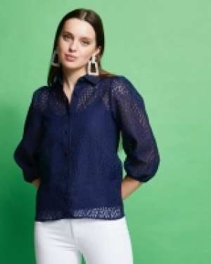 Dunnes Stores  Savida Burnout Blouse