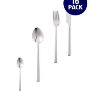 Aldi  Stainless Steel 16 Piece Cutlery Set