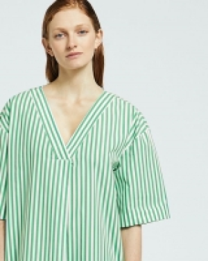 Carolyn Donnelly The Edit Green Stripe Kaftan