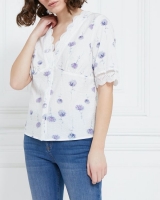 Dunnes Stores  Gallery Texture Floral Top