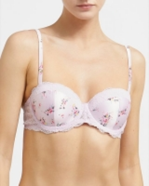 Dunnes Stores  Clara Satin Padded Balcony Bra