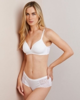 Dunnes Stores  Cotton Rich Non Wired Padded T-Shirt Bra