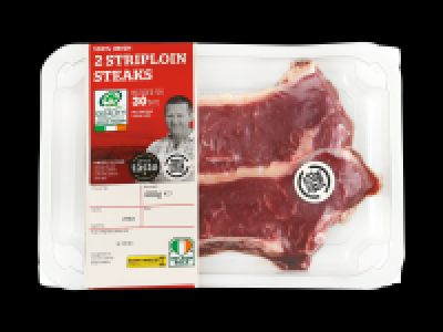 Lidl  2 Irish Striploin Steaks