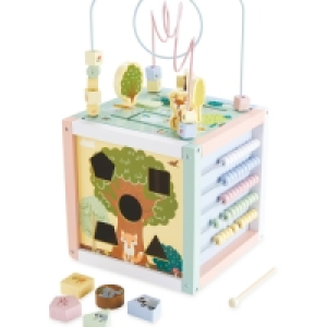 Aldi  Wooden Woodland Activity Cube