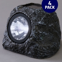 Aldi  Solar Rock Lights 4 Pack