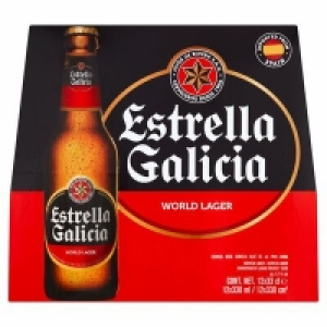 Centra  ESTRELLA GALICIA WORLD LAGER BOTTLE PACK 12 X 330ML