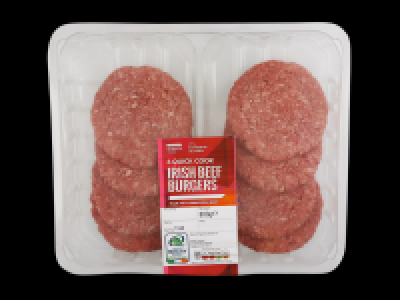 Lidl  Quick Cook Irish Beef Burgers