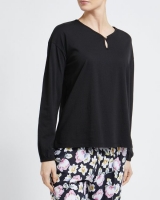 Dunnes Stores  Cotton Long-Sleeved Pyjama Top