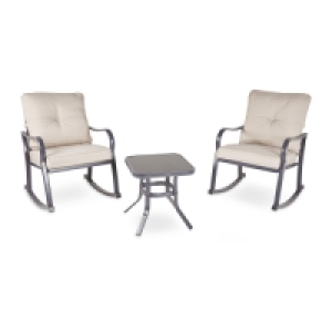 Aldi  Gardenline Rocking Bistro Set